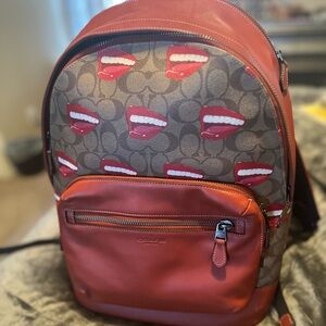 Large Coach backpack in great condition